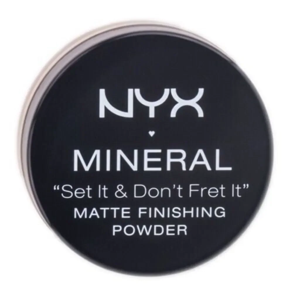 NYX Mineral Set It & Don't Fret It Matte Finishing Powder MFP02 Medium / Dark